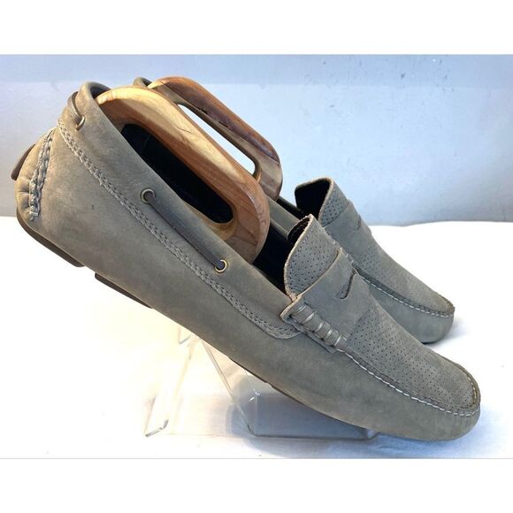 Johnston & Murphy Gray Loafers main image 11